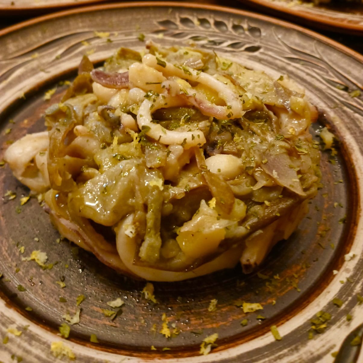 Seppie, Patate e Carciofi