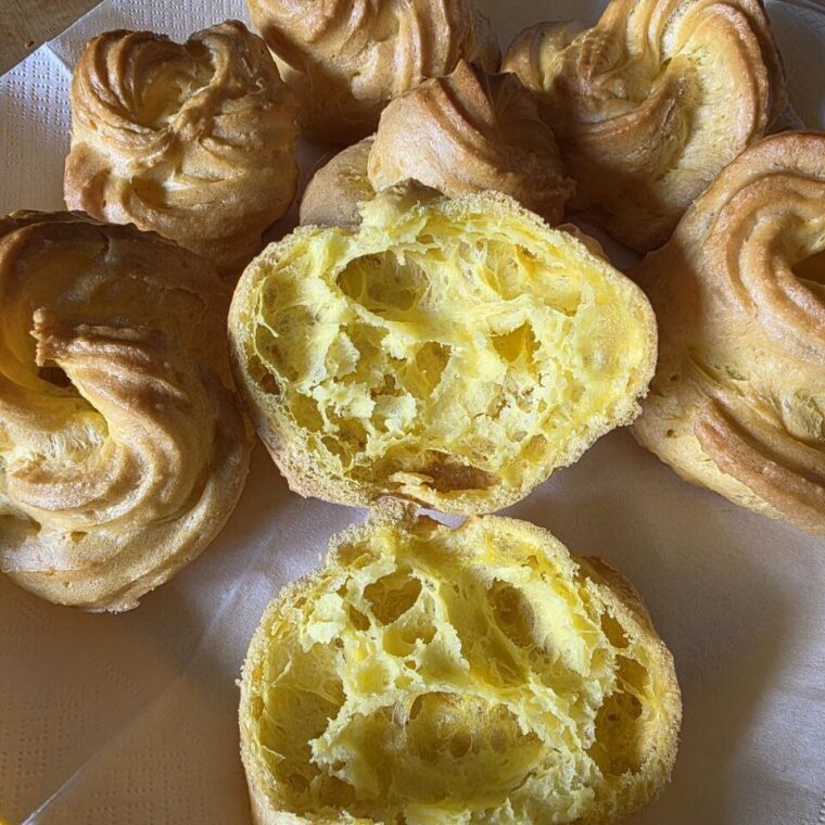 Bignè di San Giuseppe Senza Glutine, Senza Proteine del Latte, con Farine Naturali
