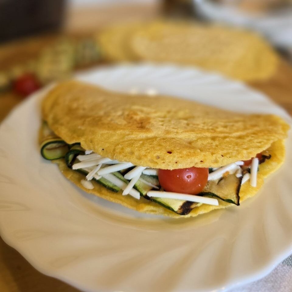 Piadine di Ceci Senza Glutine