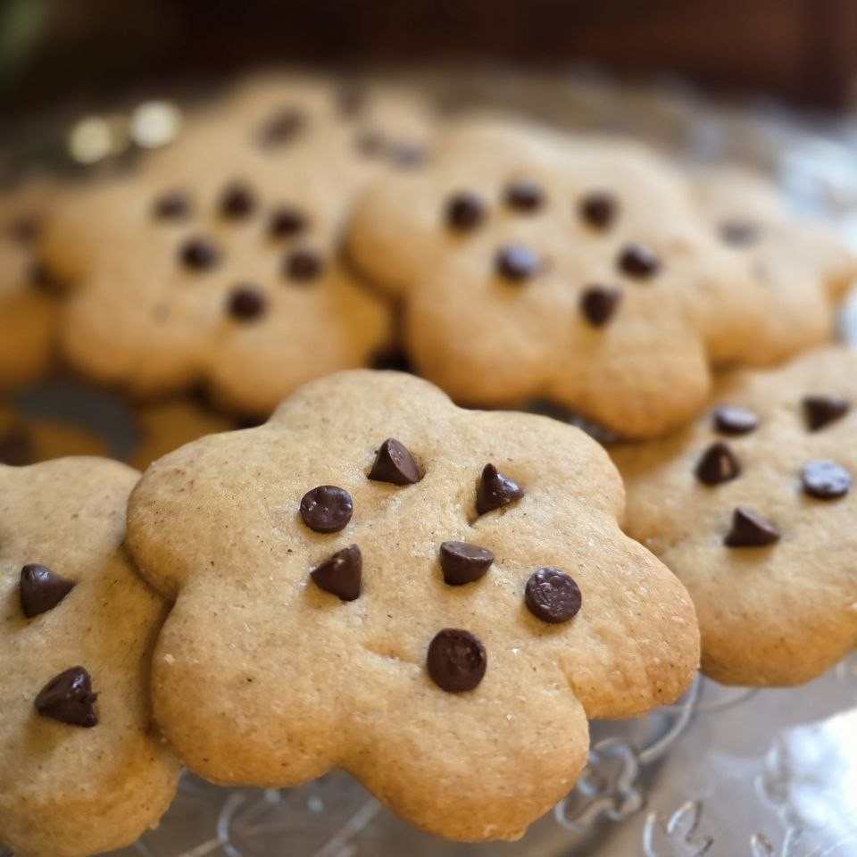 Biscotti Senza Glutine con Farina di Riso, Grano Saraceno e Gocce di Cioccolato