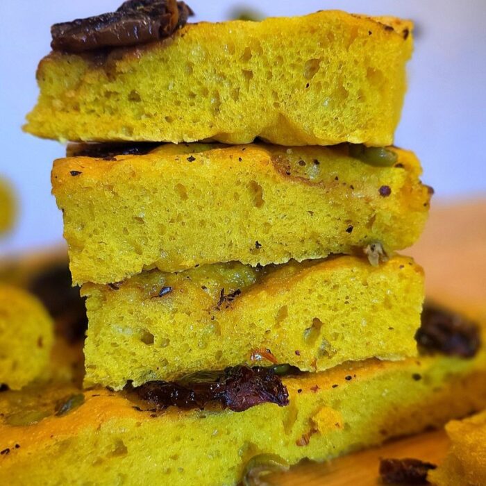 Focaccia Dorata Senza Glutine