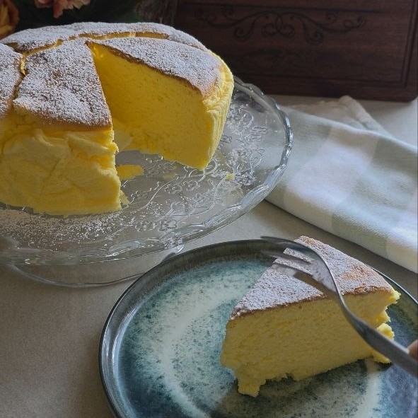 Torta Nuvola allo Yogurt Senza Glutine